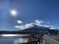 🗻 Winter Calm at Mount Fuji ❄️