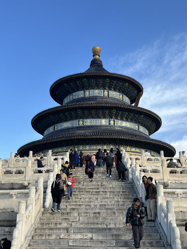 หอสักการะฟ้าเทียนถาน ปักกิ่ง🇨🇳☀️